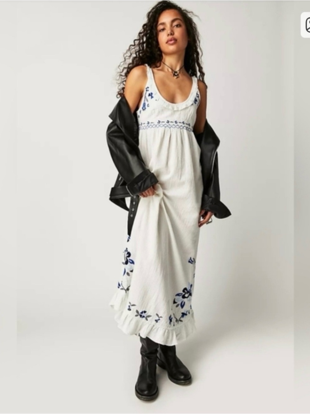 Free People Magda Maxi Boho Dress